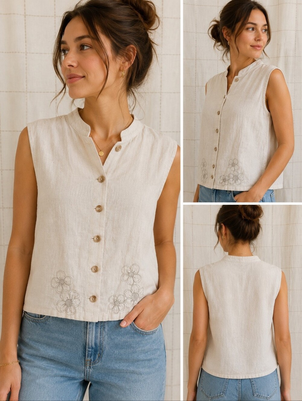 Harvé Benard Vintage Vest
